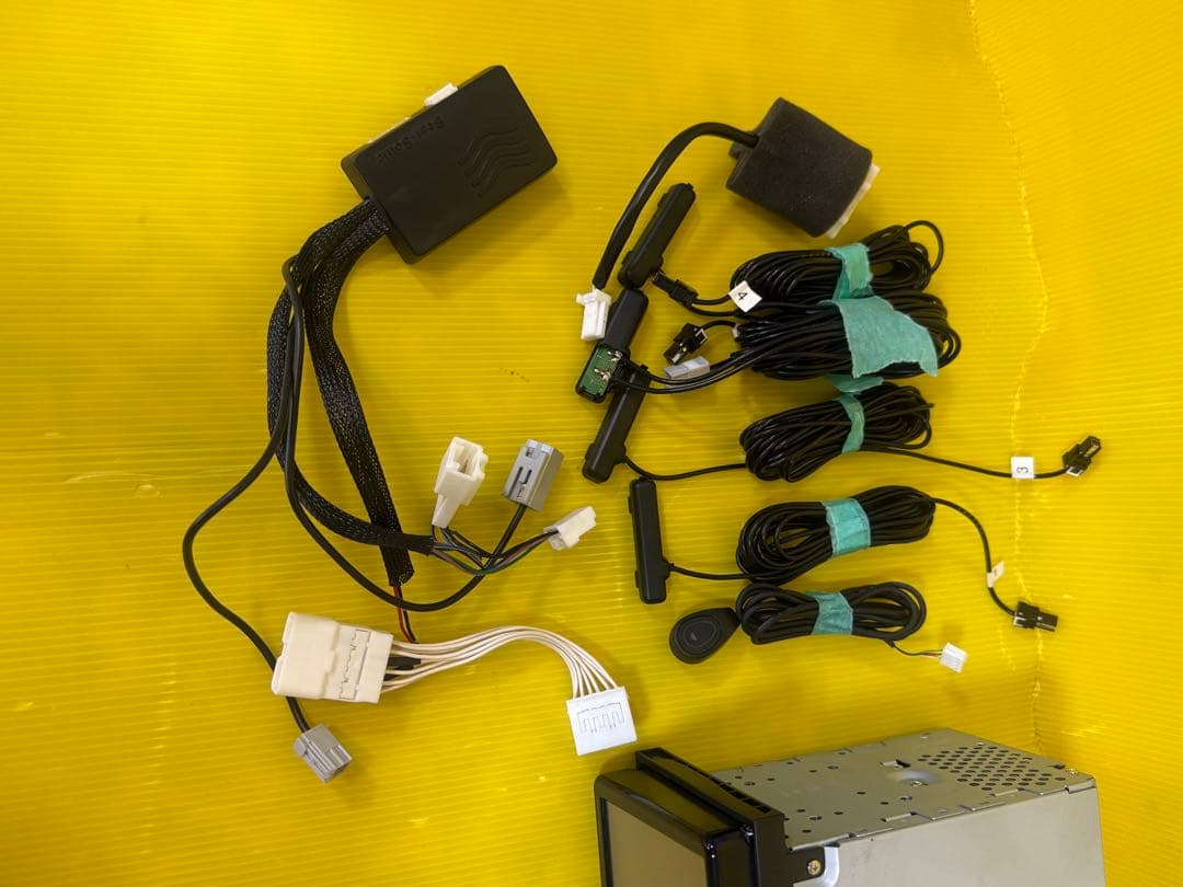 トヨタ純正　SDナビ NSZT-W66T　2017年地図　高精細液晶　アンテナ