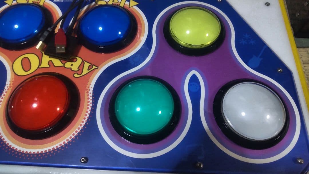 ポップンミュージック DAO ASC コントローラー 静音化 バネ音低減 新基板