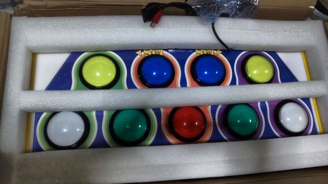 ポップンミュージック DAO ASC コントローラー 静音化 バネ音低減 新基板