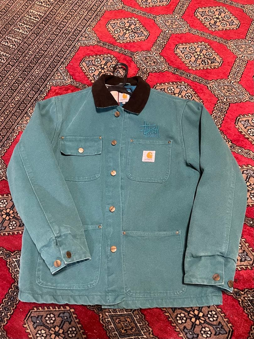 【希少】Carhartt×stussy コラボ チョアコート カーハートWIP