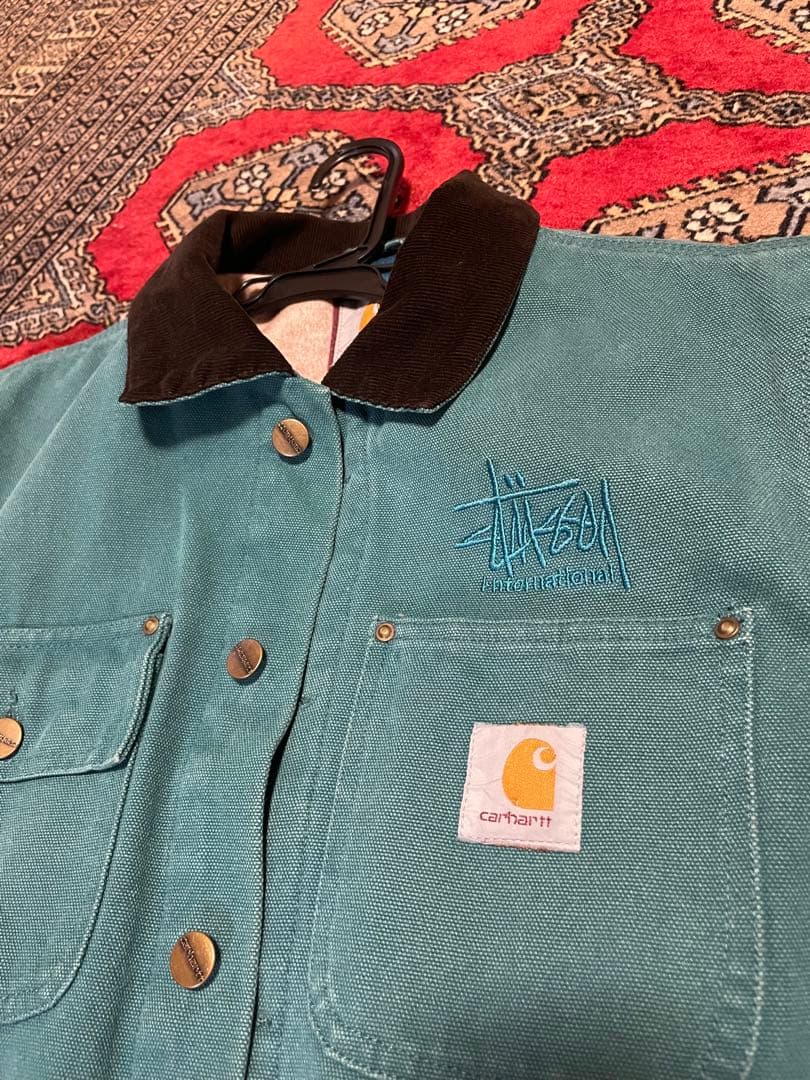 【希少】Carhartt×stussy コラボ チョアコート カーハートWIP