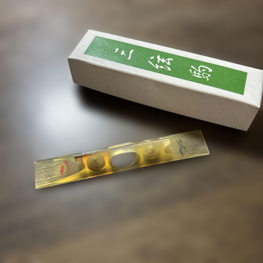 地唄三味線用水牛銀駒