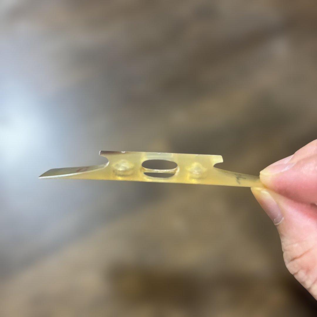 地唄三味線用水牛銀駒