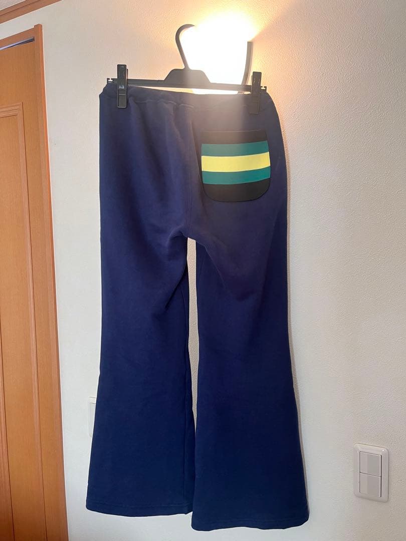 パンツ KOWGA FLARE SWEAT PANTS (NAVY)