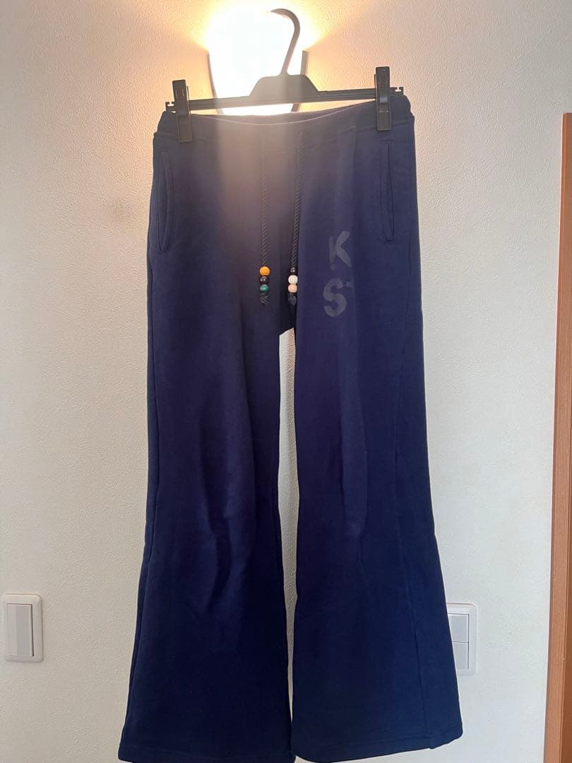 パンツ KOWGA FLARE SWEAT PANTS (NAVY)