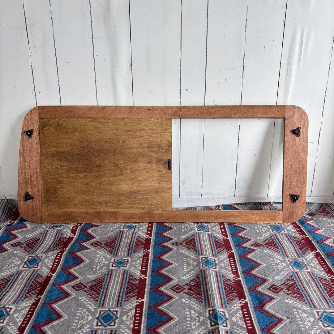 ハイエース 開閉式 窓パネル 左右セット 断熱シート加工 DX 真空吸盤 ×4