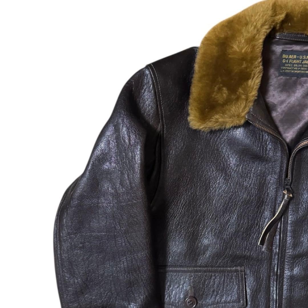 極美品 RAINBOW COUNTRY USN G-1 フライトジャケット 38