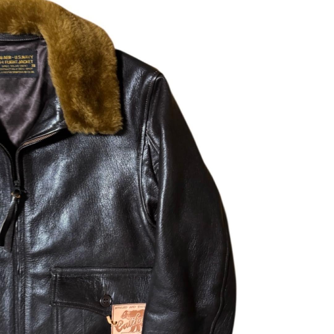 極美品 RAINBOW COUNTRY USN G-1 フライトジャケット 38