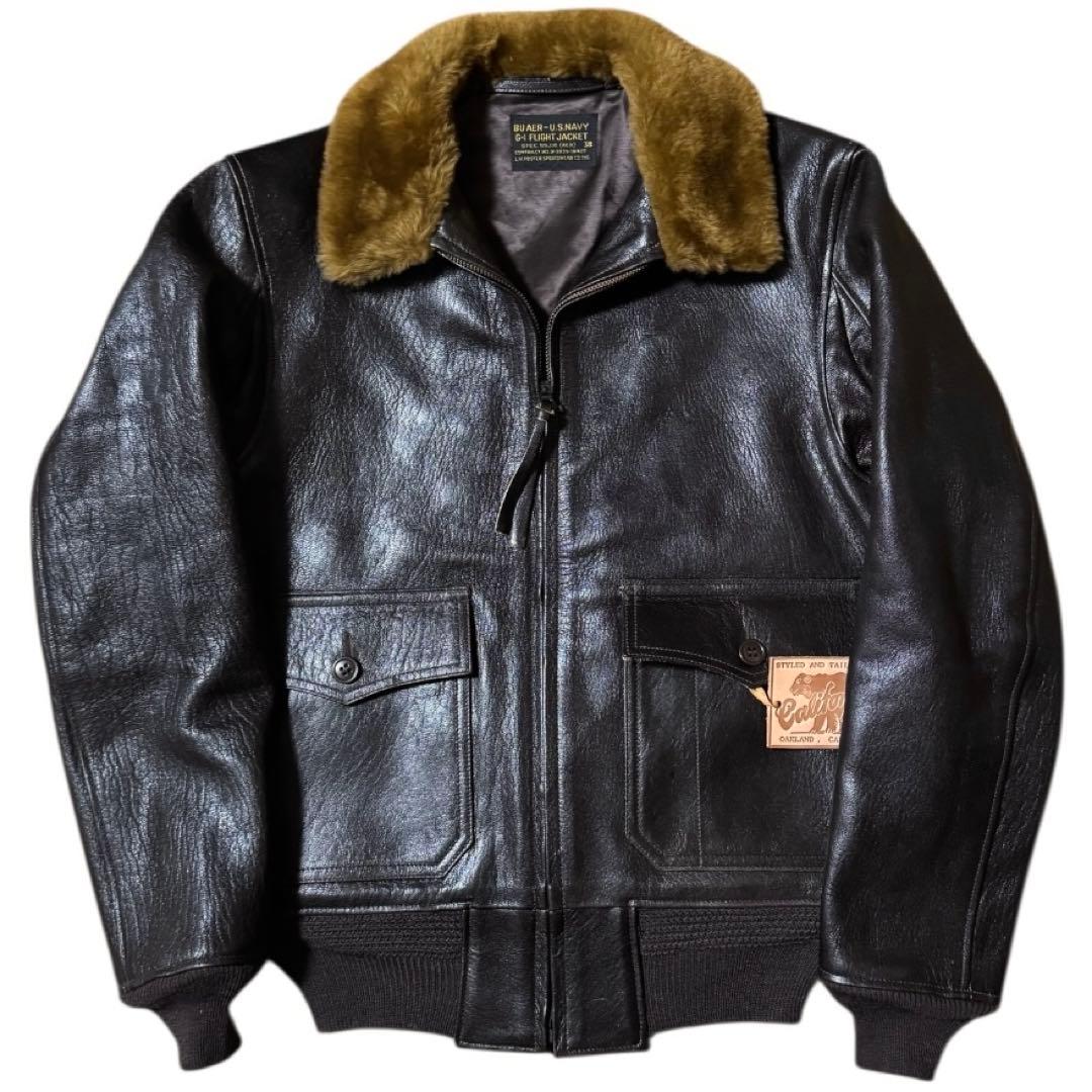 極美品 RAINBOW COUNTRY USN G-1 フライトジャケット 38