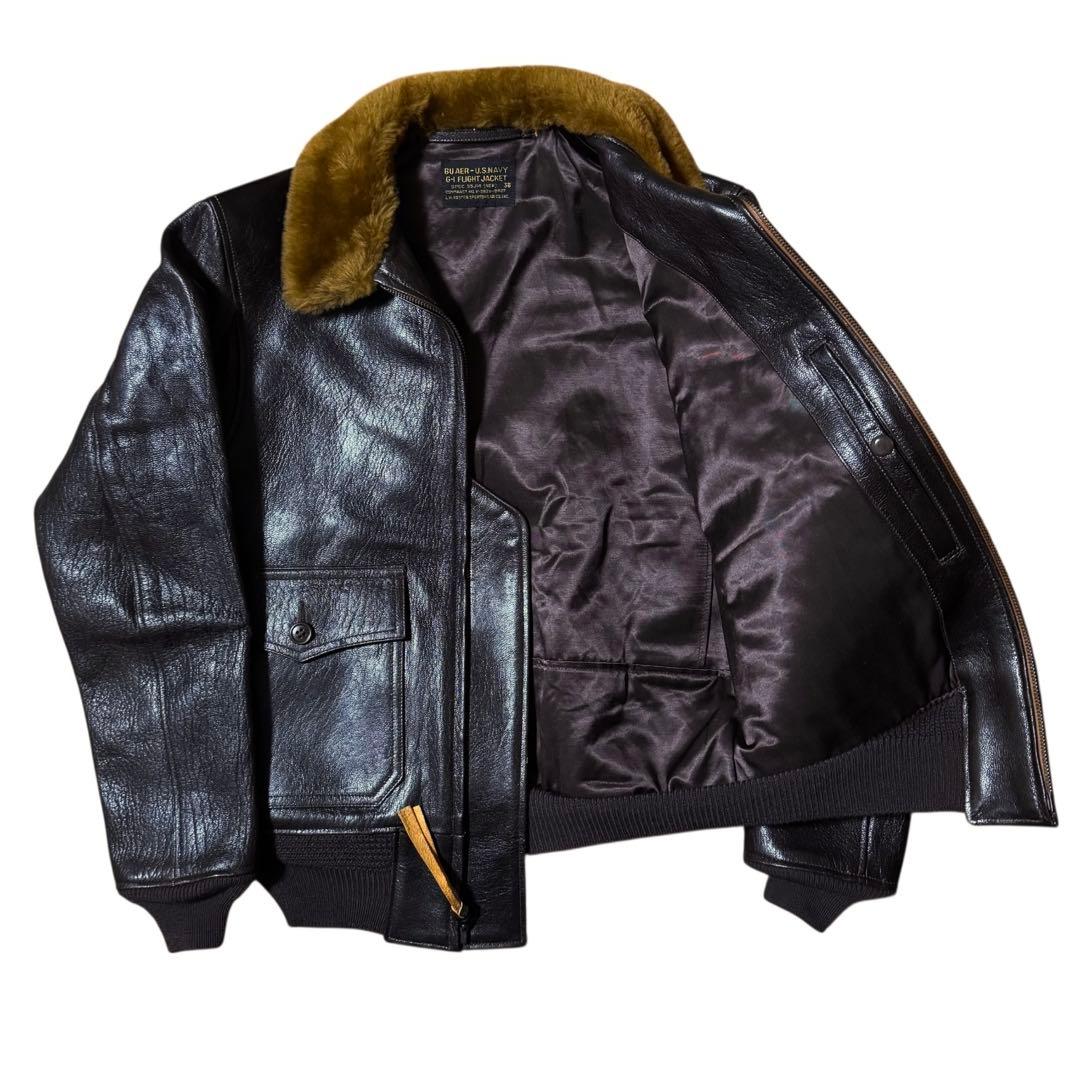 極美品 RAINBOW COUNTRY USN G-1 フライトジャケット 38