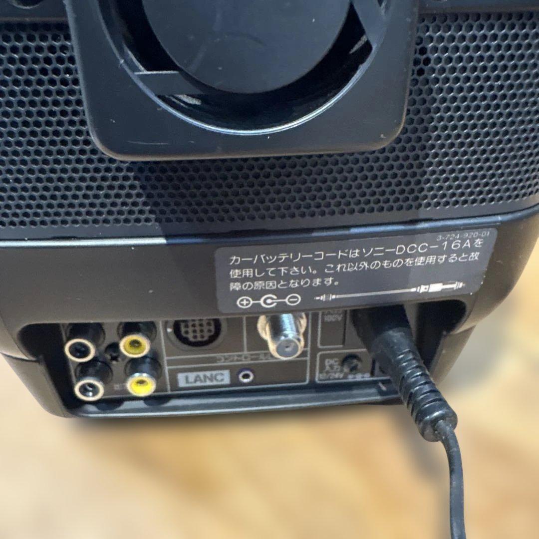 SONY Video 8 ブラウン管 車内外TV ソニー 8mm EV-DT2