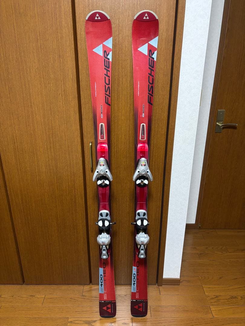 Fischer S400 赤 スキー板 付属バインディング