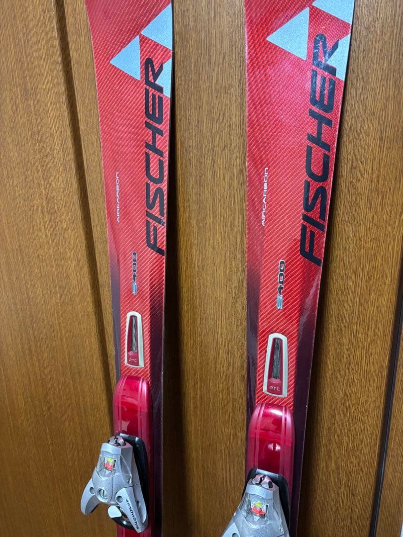 Fischer S400 赤 スキー板 付属バインディング