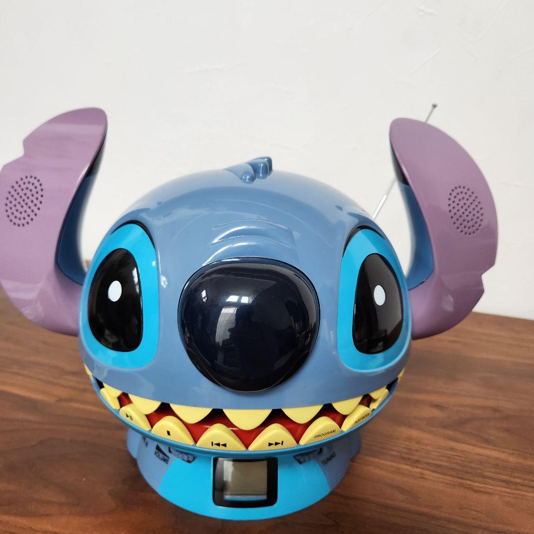 売約済みスティッチ ラジオ/CDプレイヤー　ディズニー