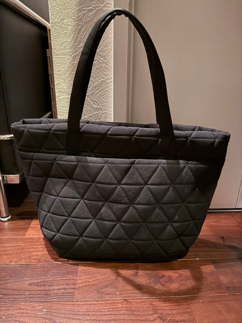 最終値。新品未使用品THE NORTH FACE キルティング　トートバッグ　黒