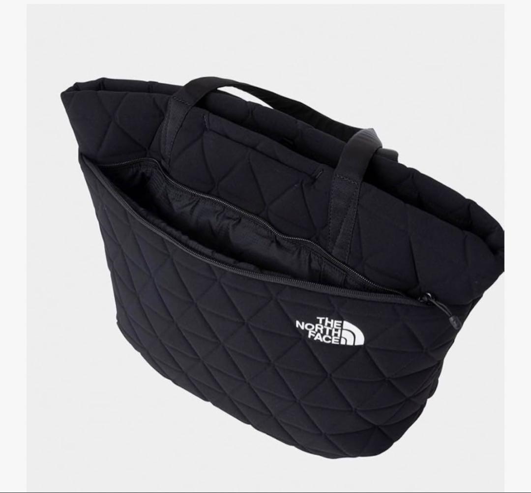 最終値。新品未使用品THE NORTH FACE キルティング　トートバッグ　黒