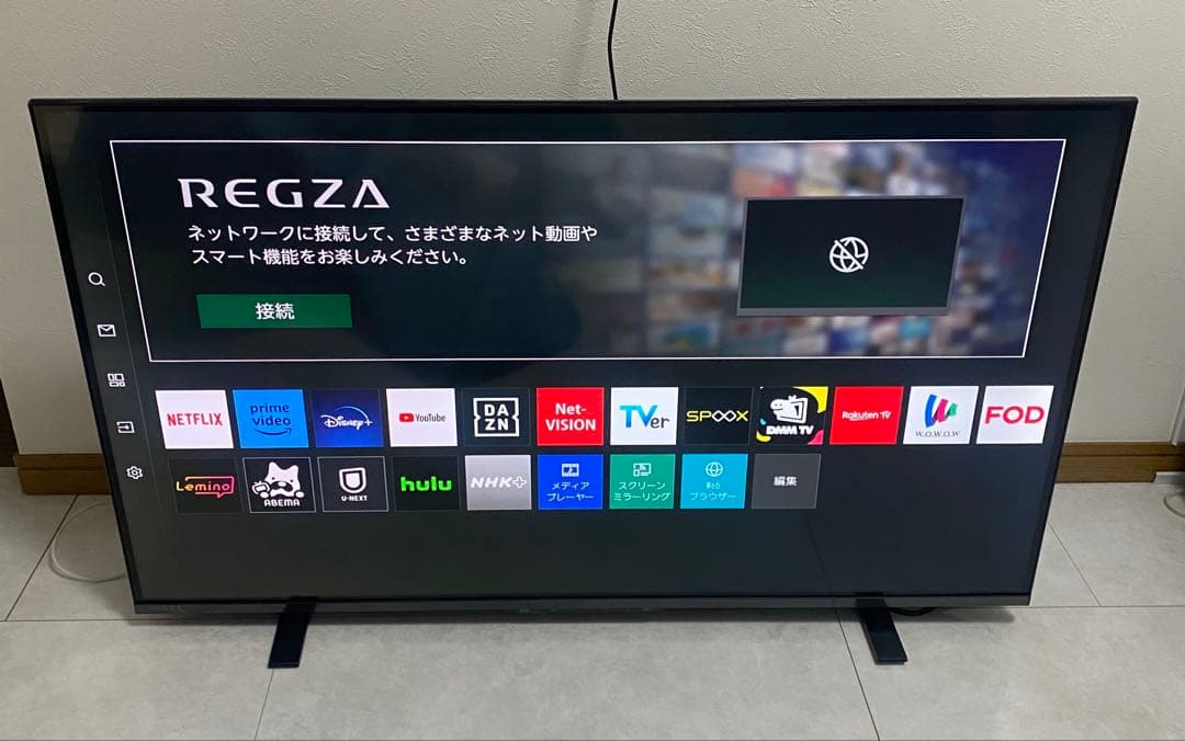 TVS REGZA 43M550M 43V型4K 液晶テレビ　2025年製