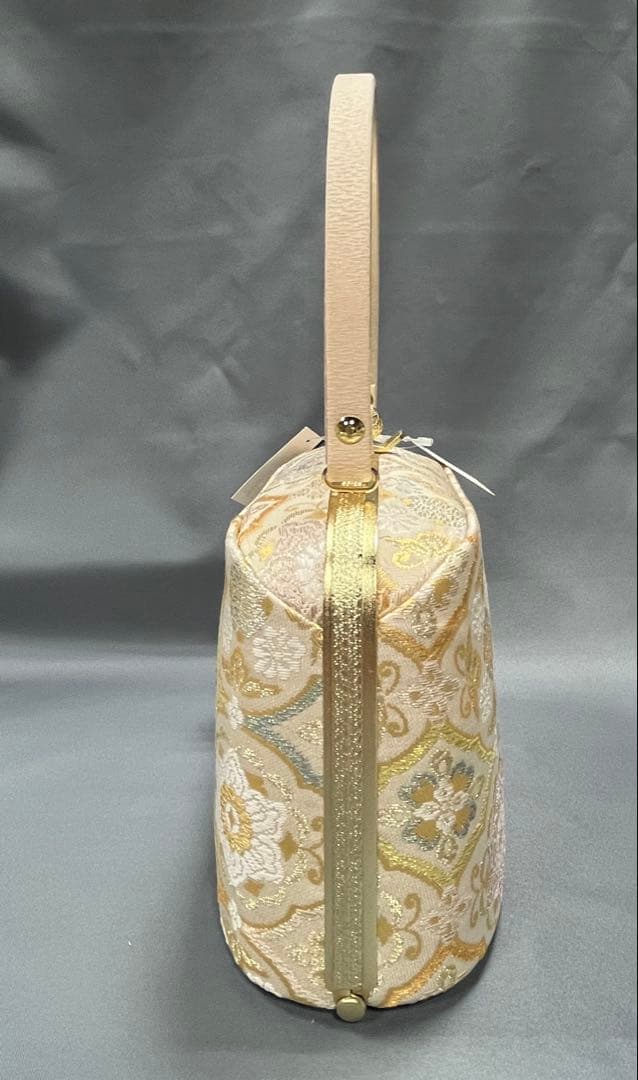 草履バックセット礼装用　西陣帯地使用　厚底草履24cm ソフト鼻緒裏　彩ブランド