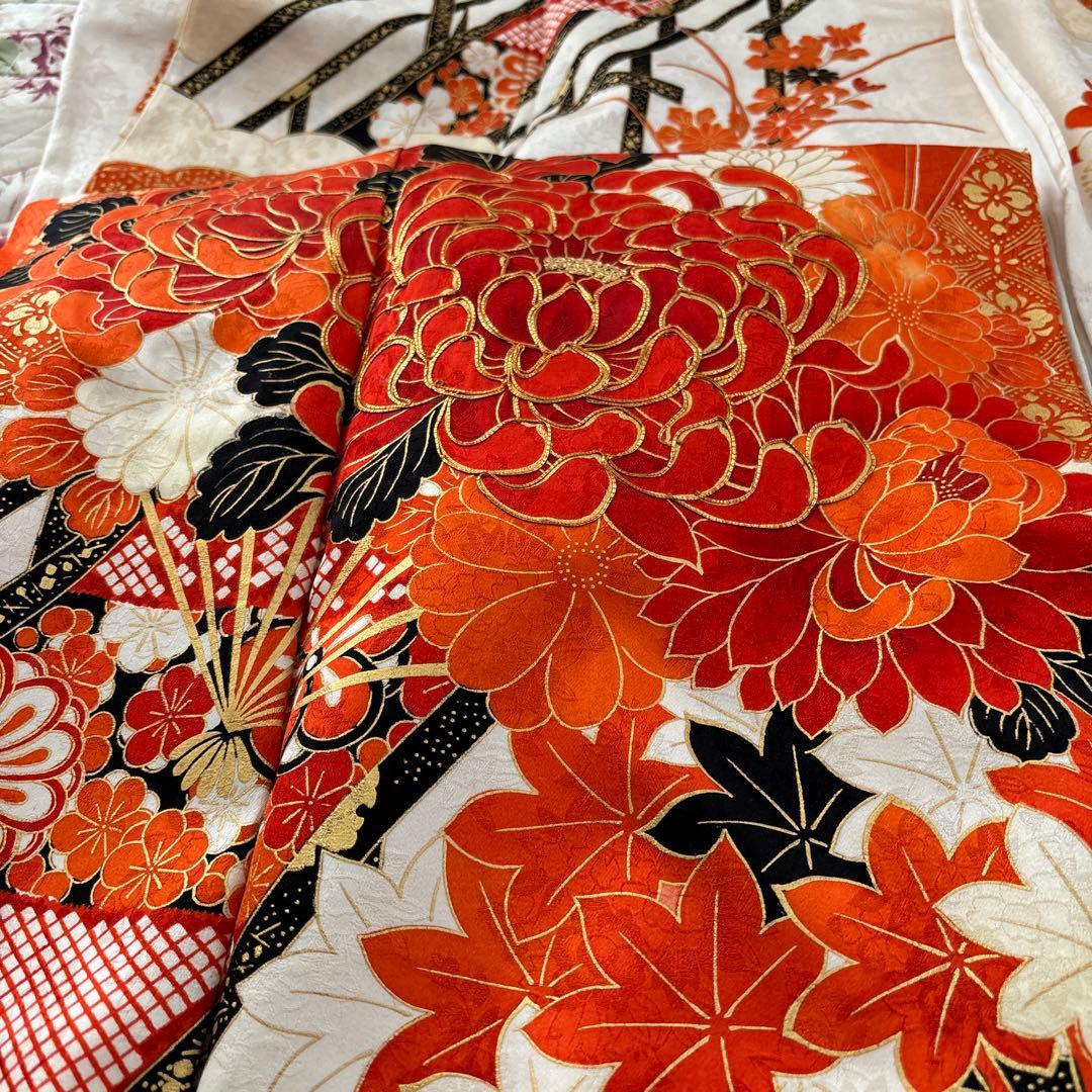 最終お値下げ　美品　京都　豪華　お振袖　手描き　金彩　成人式　卒業式