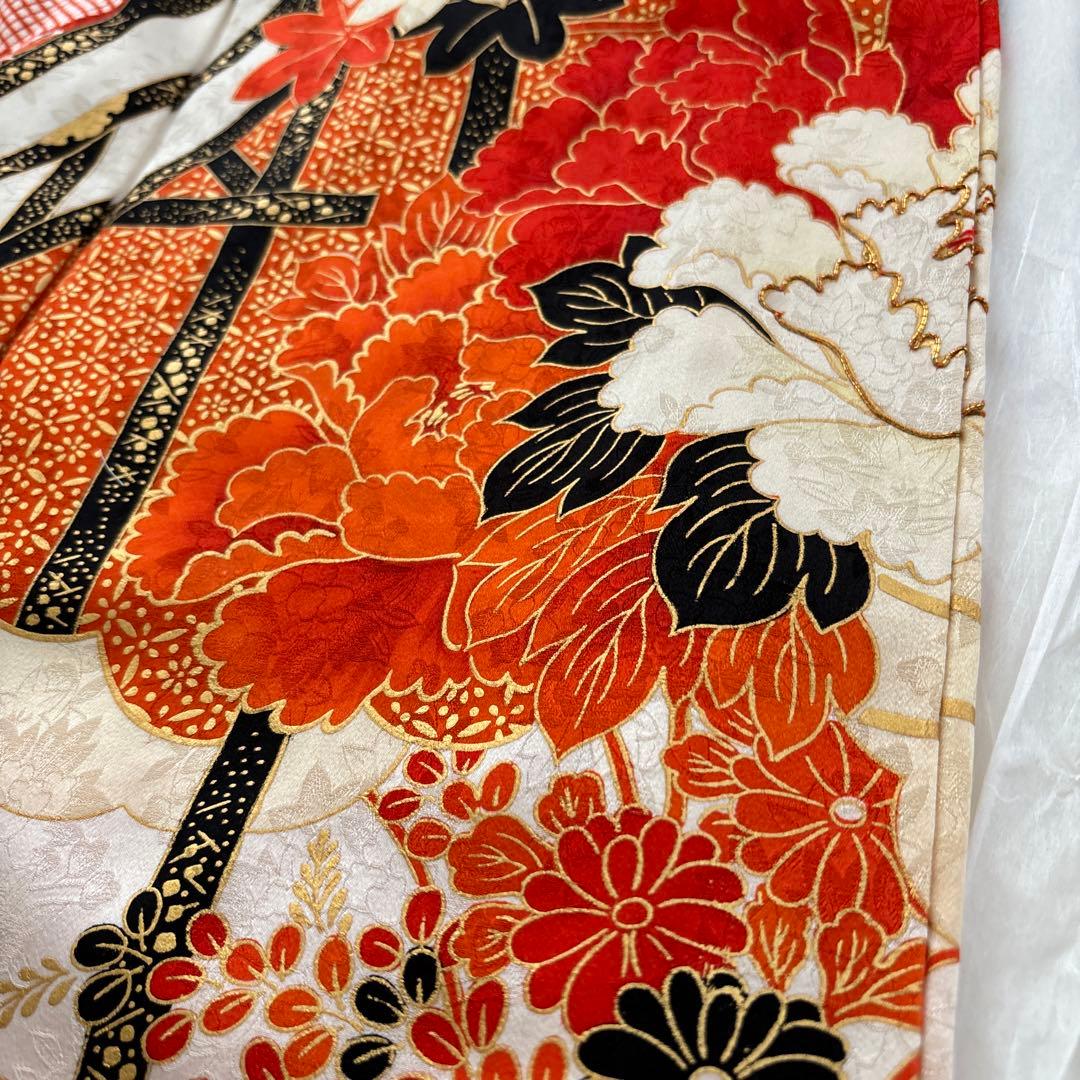 最終お値下げ　美品　京都　豪華　お振袖　手描き　金彩　成人式　卒業式