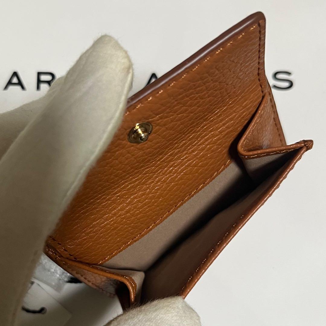 【新品未使用】MARC JACOBS 三つ折り財布　ブラウン