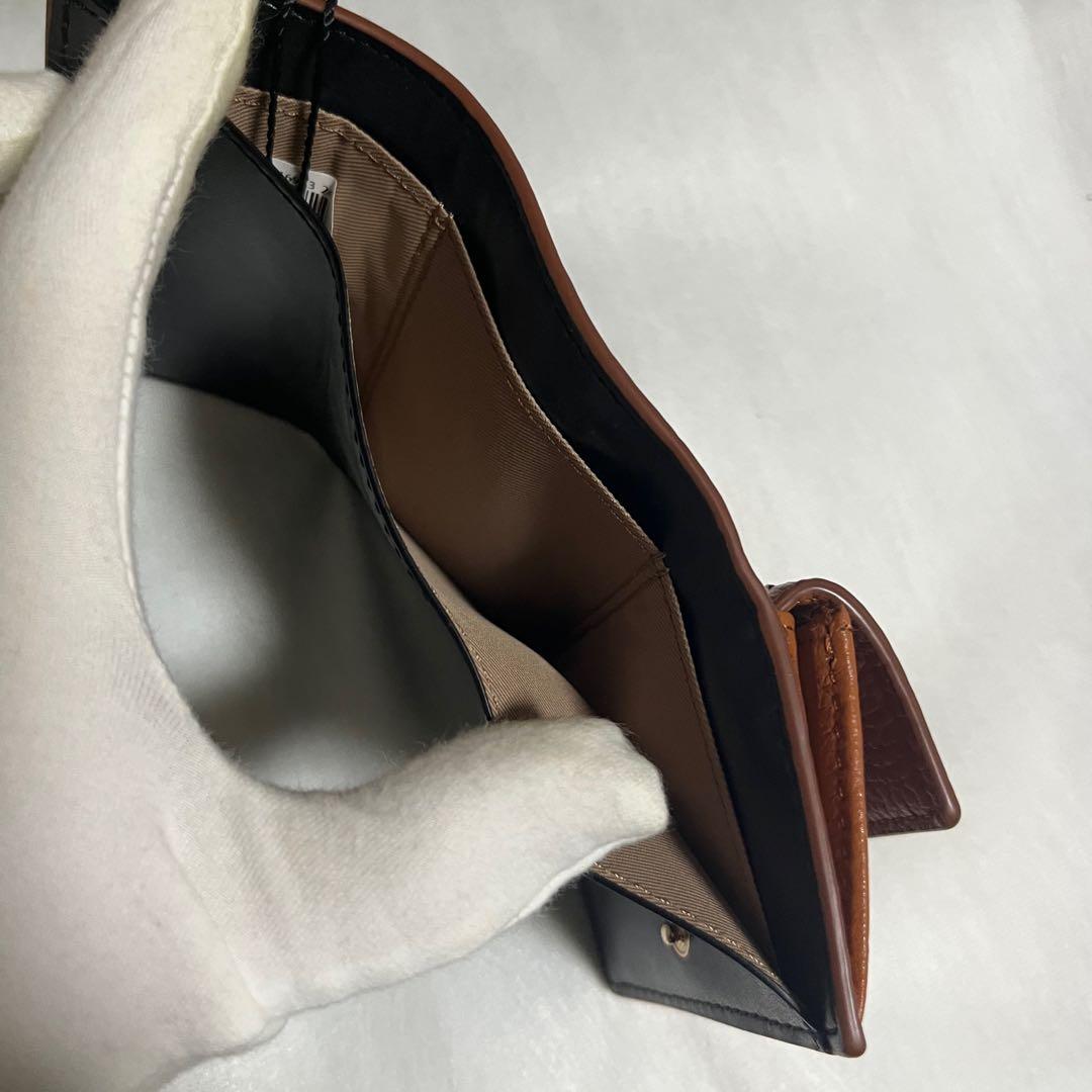 【新品未使用】MARC JACOBS 三つ折り財布　ブラウン