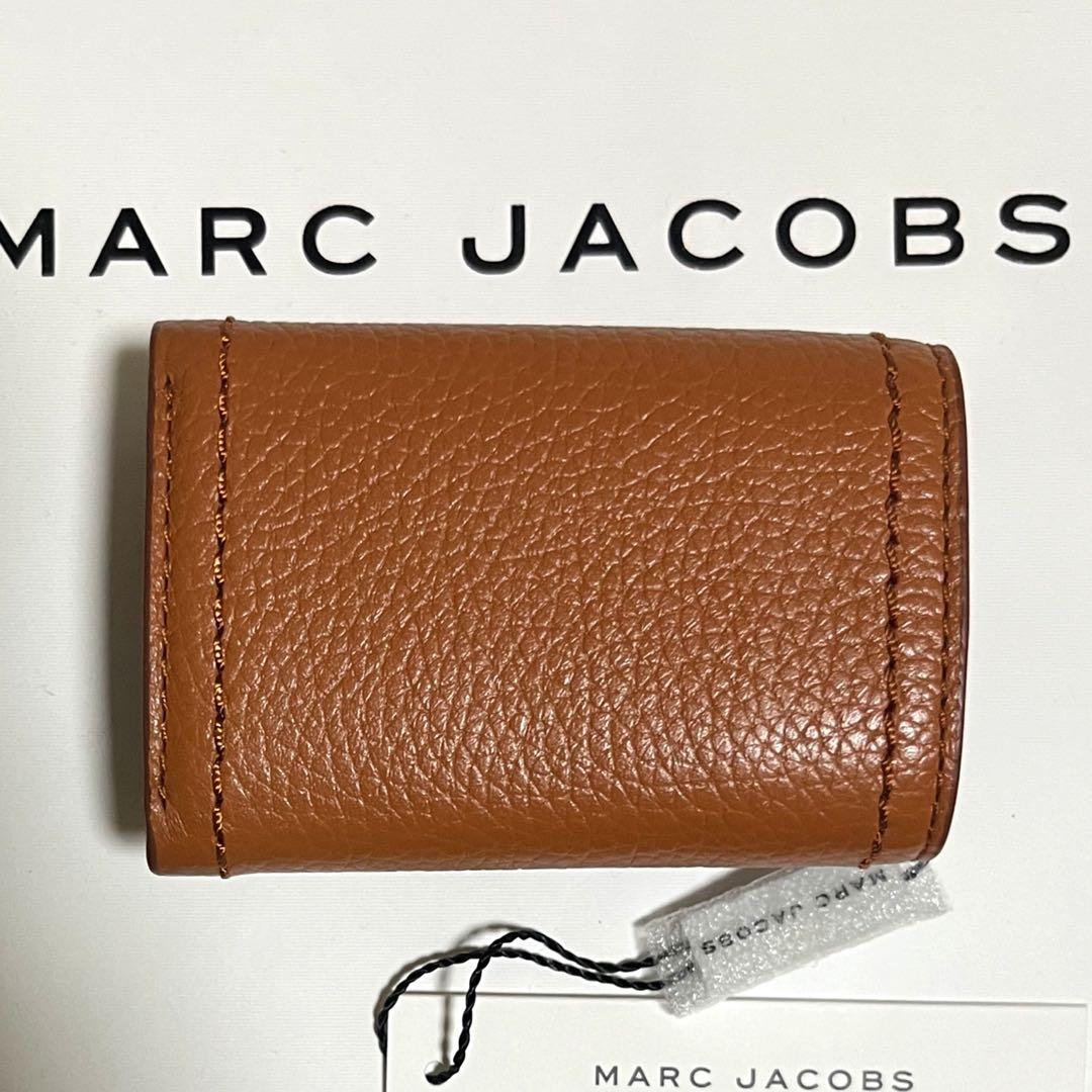 【新品未使用】MARC JACOBS 三つ折り財布　ブラウン