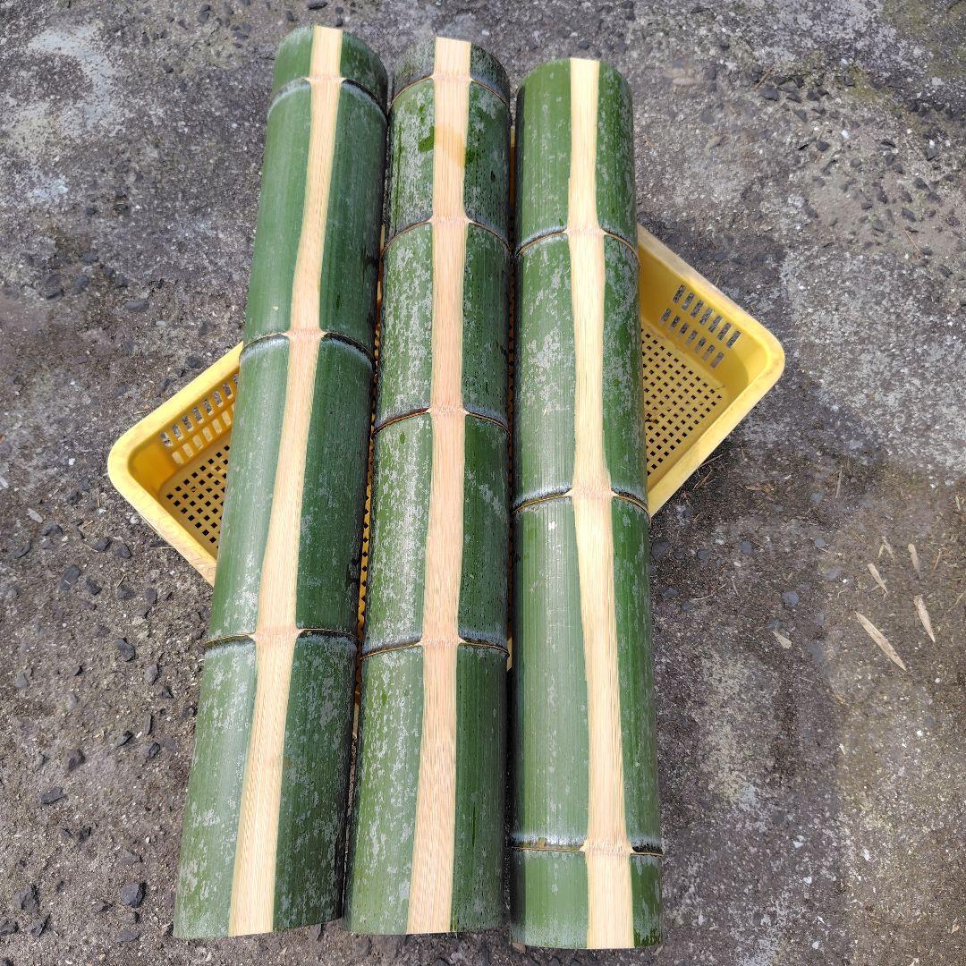 あんまん様「専用画面」　香川県産（孟宗竹）　大皿→３個　全長９０cm