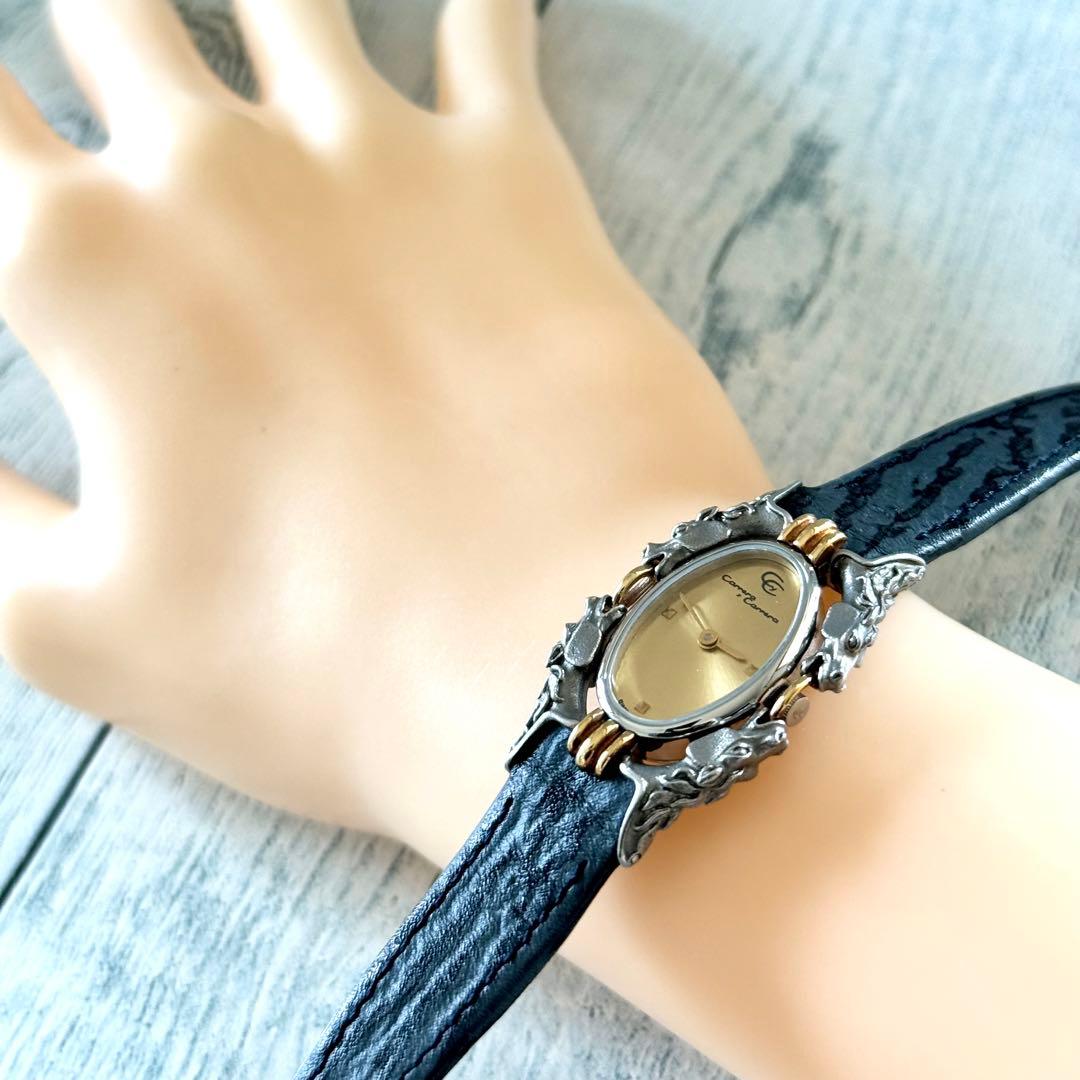【希少】Carrera y carrera カレライカレラ 腕時計 カバロス
