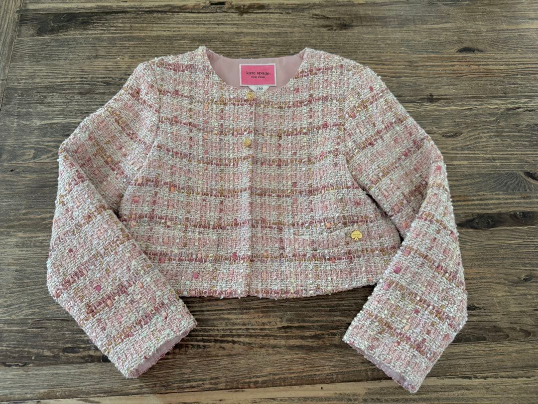 kate spade ケイトスペード　ツイード　入学式　130 120 子供