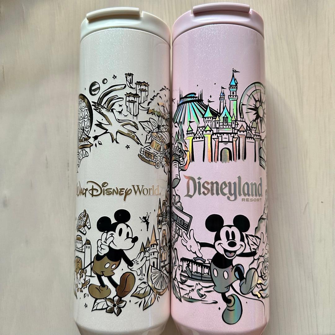 ディズニー　スターバックス　海外パーク限定　タンブラー