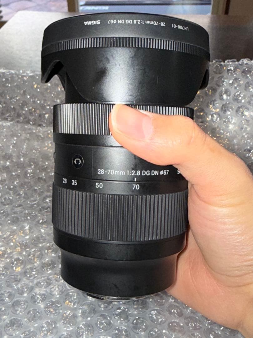 SIGMA28-70mmF2.8 CONTEMPORARY DGDNズームレンズ