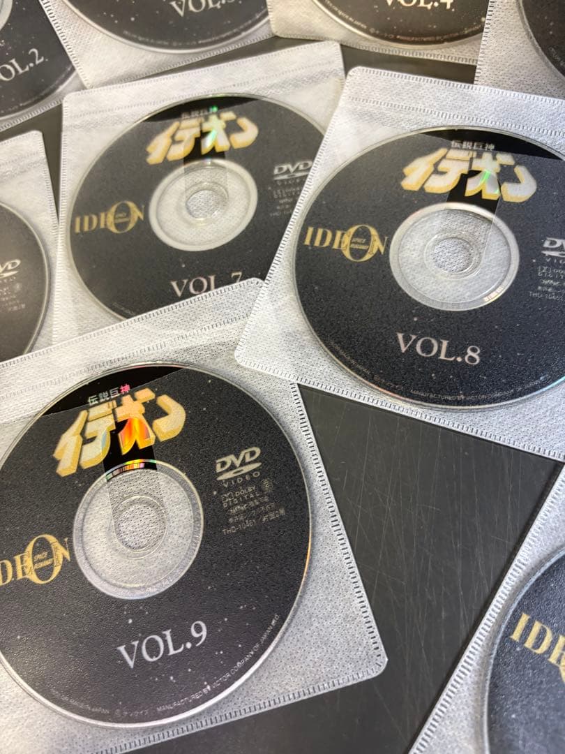 伝説巨神イデオン　DVD 10枚