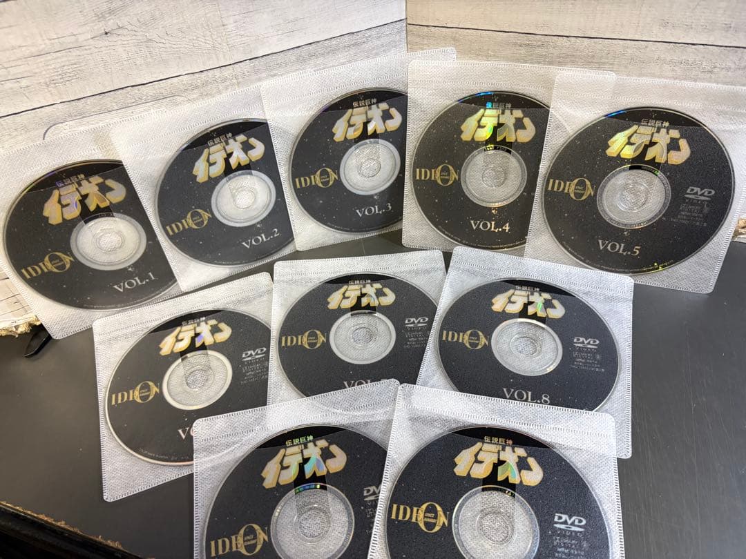 伝説巨神イデオン　DVD 10枚