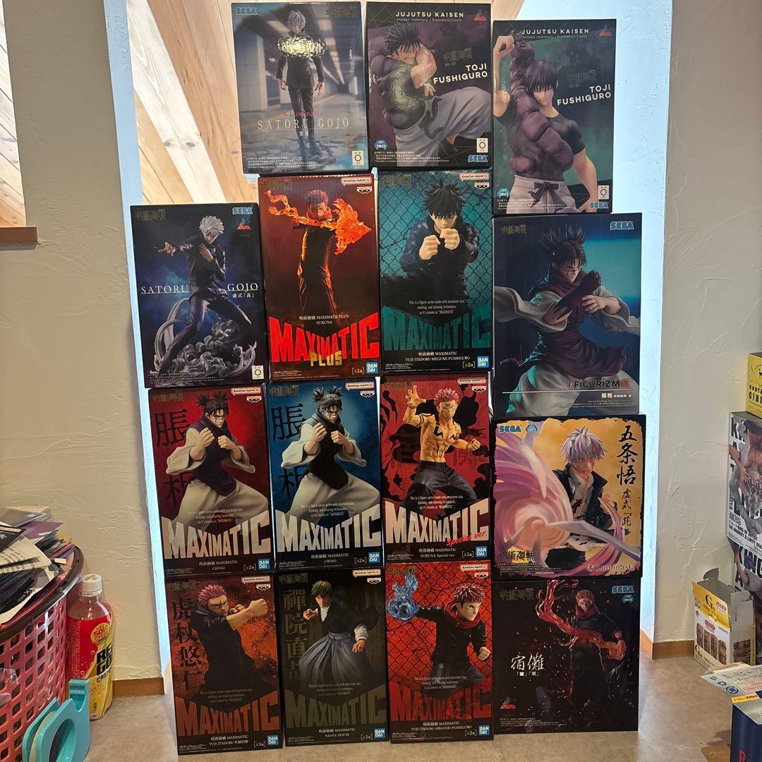 呪術廻戦　プライズフィギュアセット