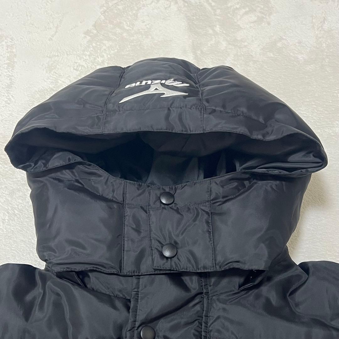 ミズノ　ダウン　ロング　ベンチコート　サーマルプラス　Oサイズ　ブラック