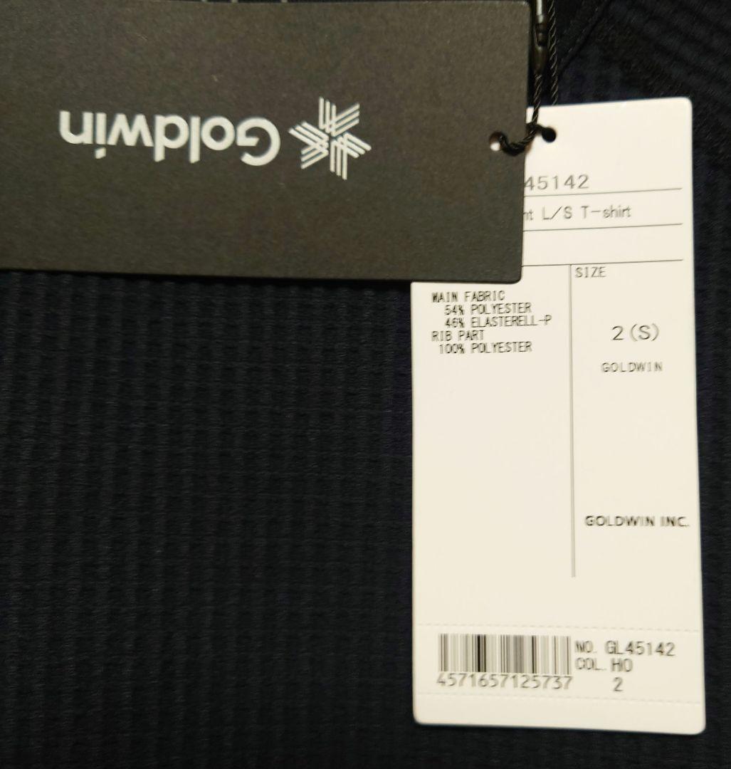 Goldwin ワッフルライト　ロングT　ネイビーブルー　サイズ2