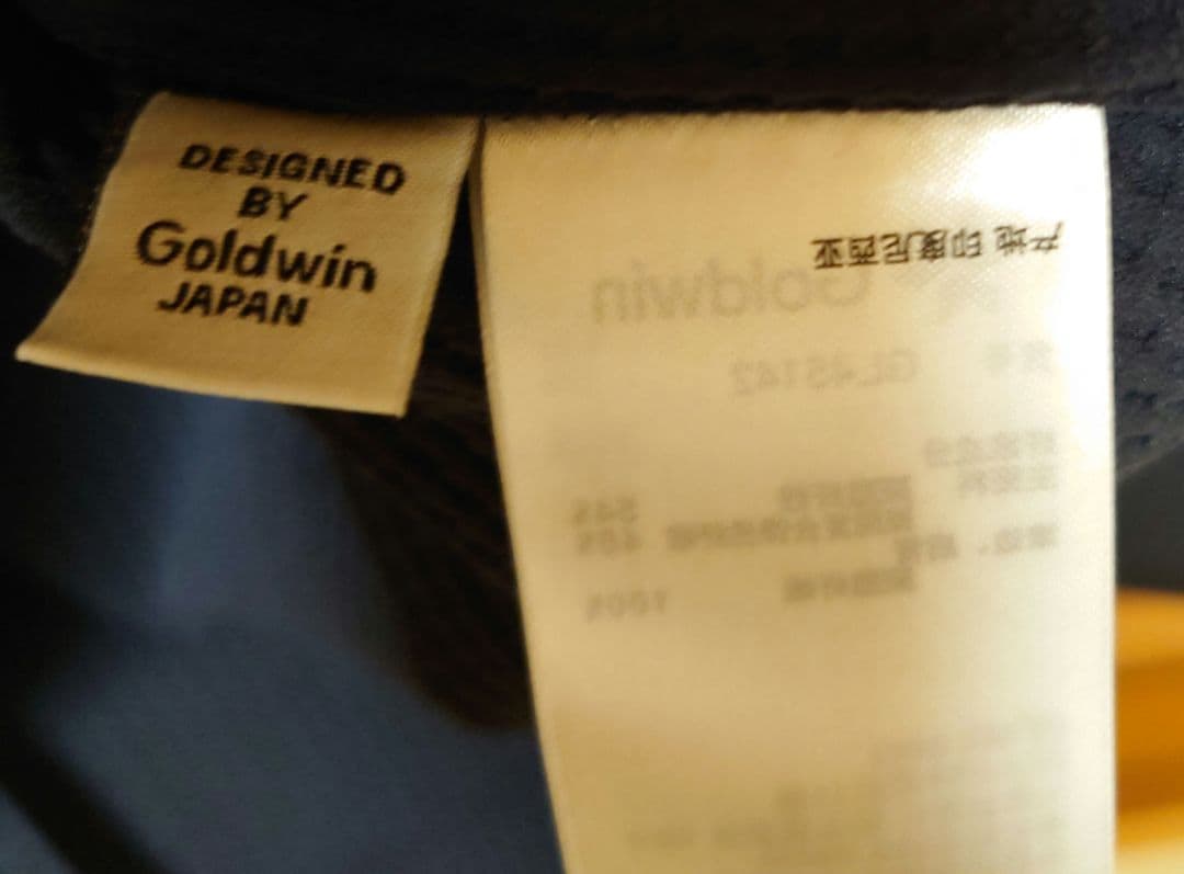 Goldwin ワッフルライト　ロングT　ネイビーブルー　サイズ2