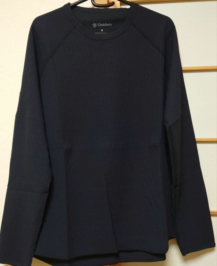Goldwin ワッフルライト　ロングT　ネイビーブルー　サイズ2