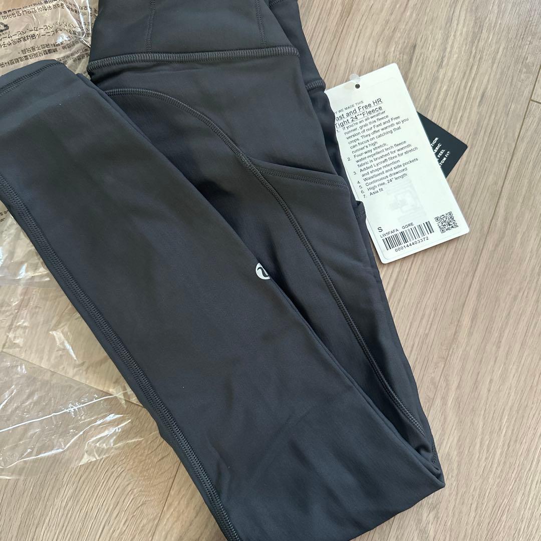 【新品】裏起毛Fast and Free ハイライズフリースタイツ24 JP M