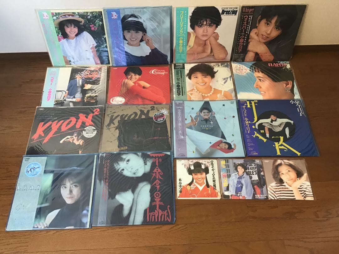 小泉今日子　【レコード　17枚】＋【ポスター　15枚】セット