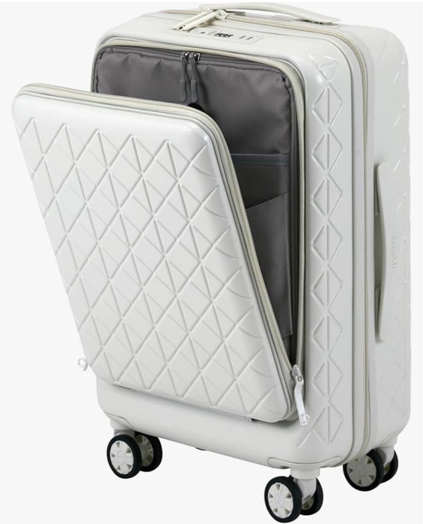 フロントオープンキャリーケース 機内持ち込みSサイズ【koguMi】