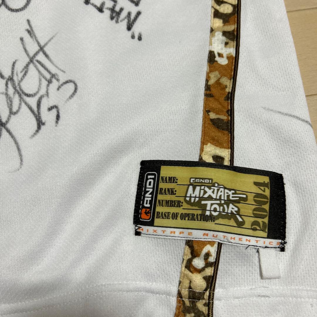 AND1 ミックステープツアー　直筆サイン入りユニフォーム