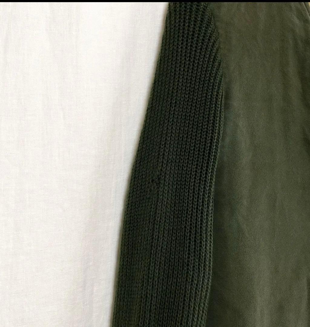 60s フレンチヴィンテージ ニット ムートン サーヴァントジャケット