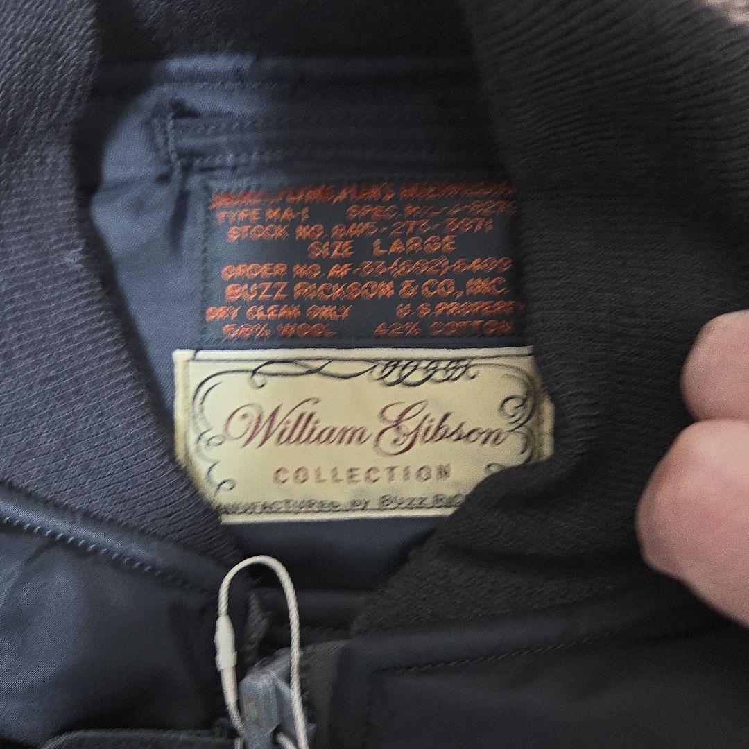 新品 Buzz Rickson's ウィリアムギブソン MA-1 サイズ40