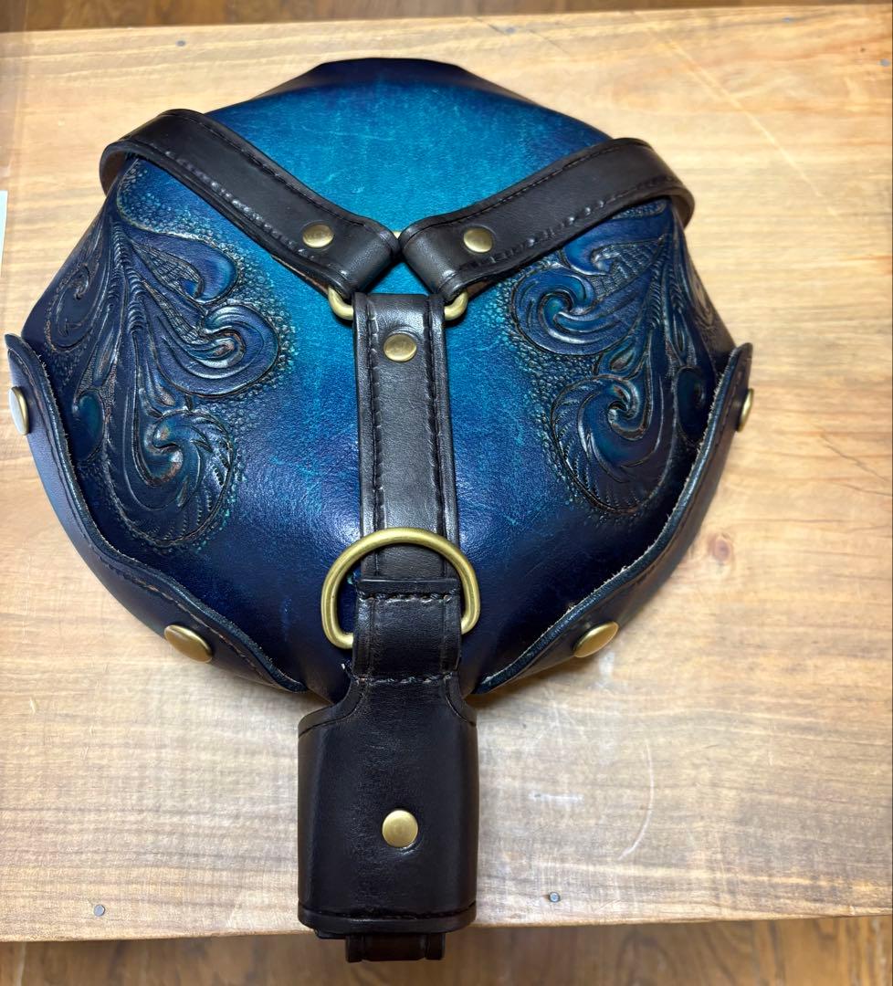 millioコンパクトフライパン22cm✖️chii-craft製本革ケース