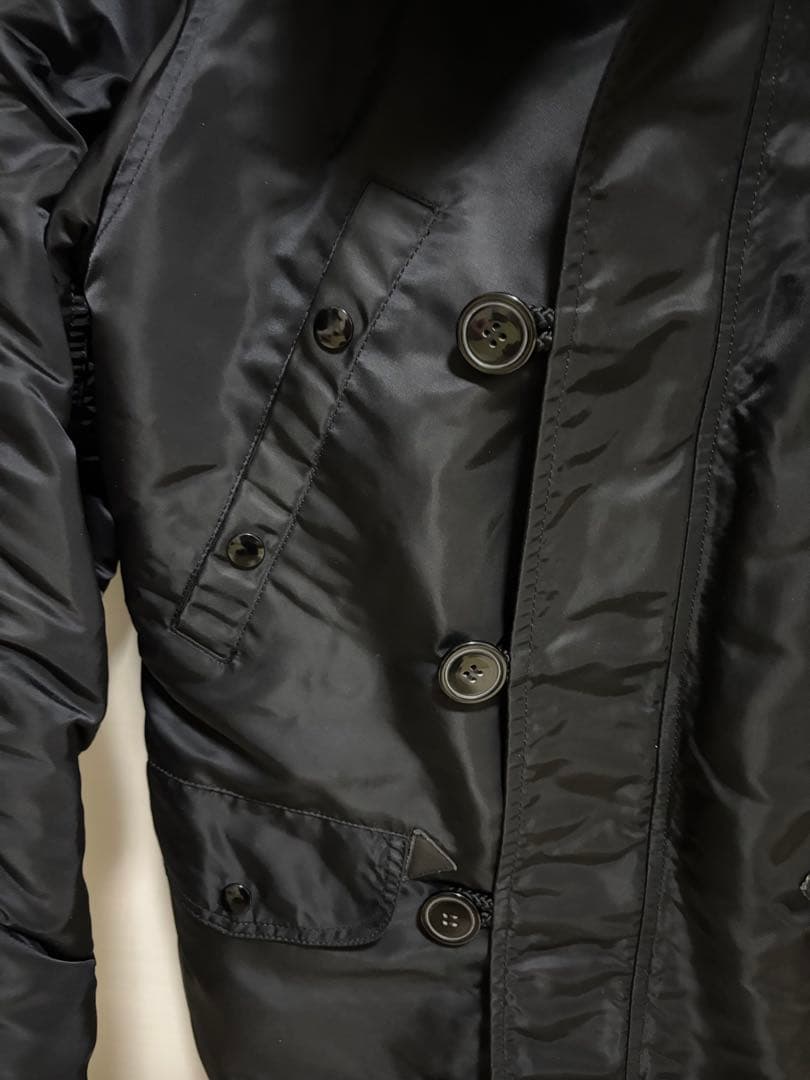 ALPHA アルファ社製　N-3B 日本規格　ジャパンフィット　スリムフィット黒