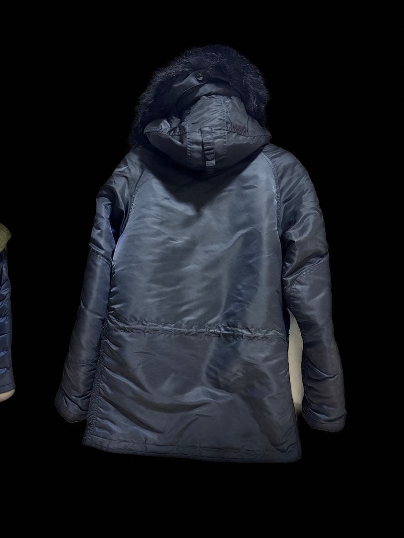 ALPHA アルファ社製　N-3B 日本規格　ジャパンフィット　スリムフィット黒