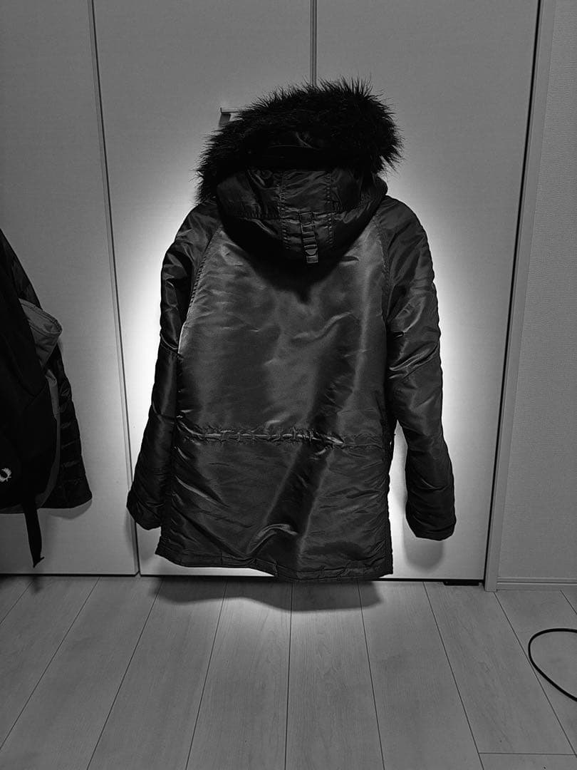 ALPHA アルファ社製　N-3B 日本規格　ジャパンフィット　スリムフィット黒