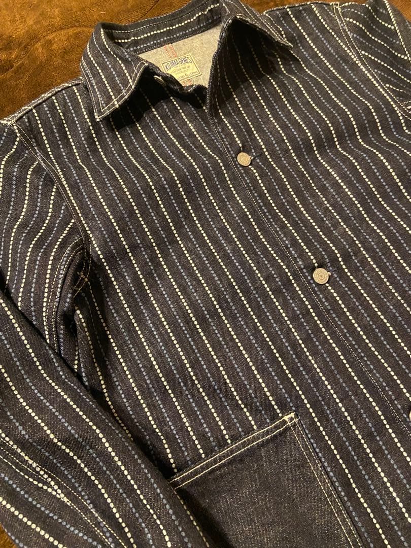 か*み様 KOJIMA GENES ウォバッシュデニムカバーオール